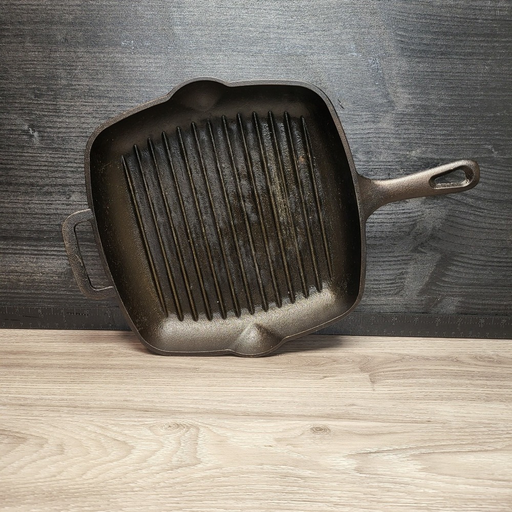 Mainstays Cast Iron Griddle Skillet Frying Camping Cookware  #8